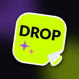 Sticker Drop icon